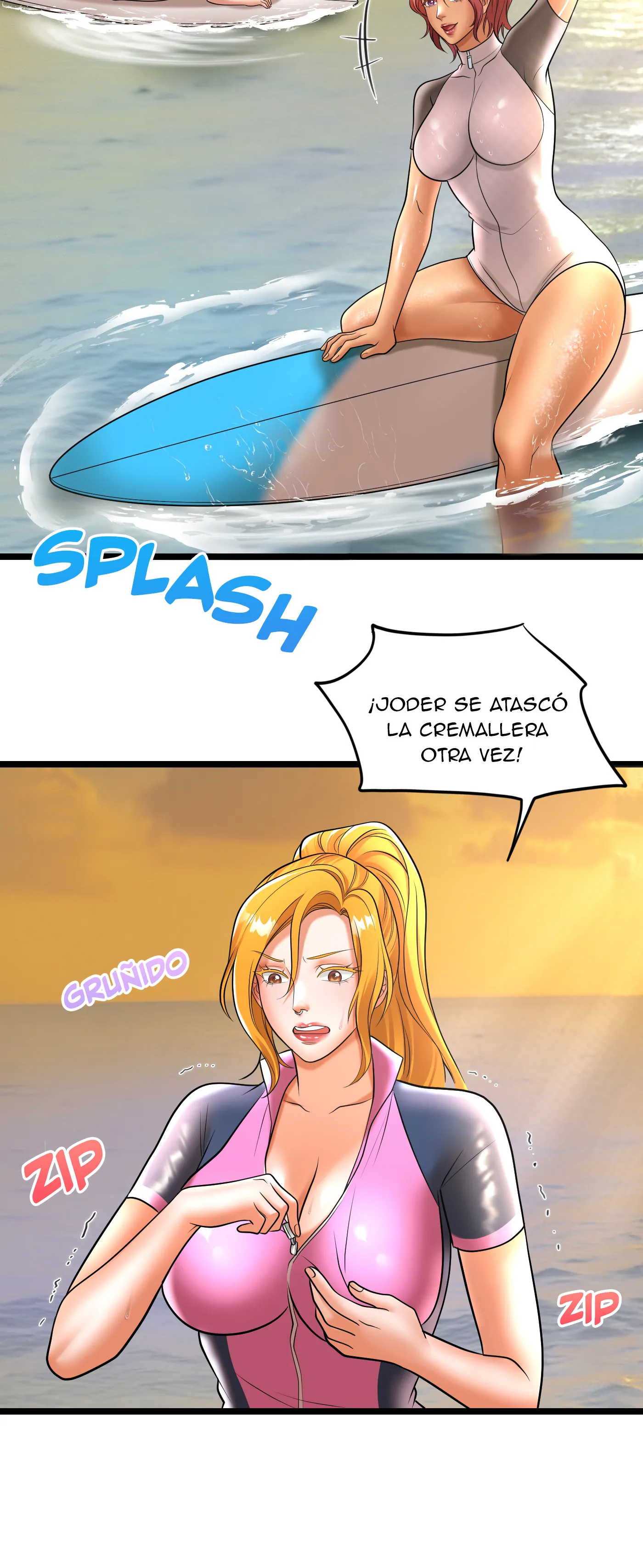 Vacaciones De Primavera Con Hermanastra (Sin censura) Capitulo 8 página 4