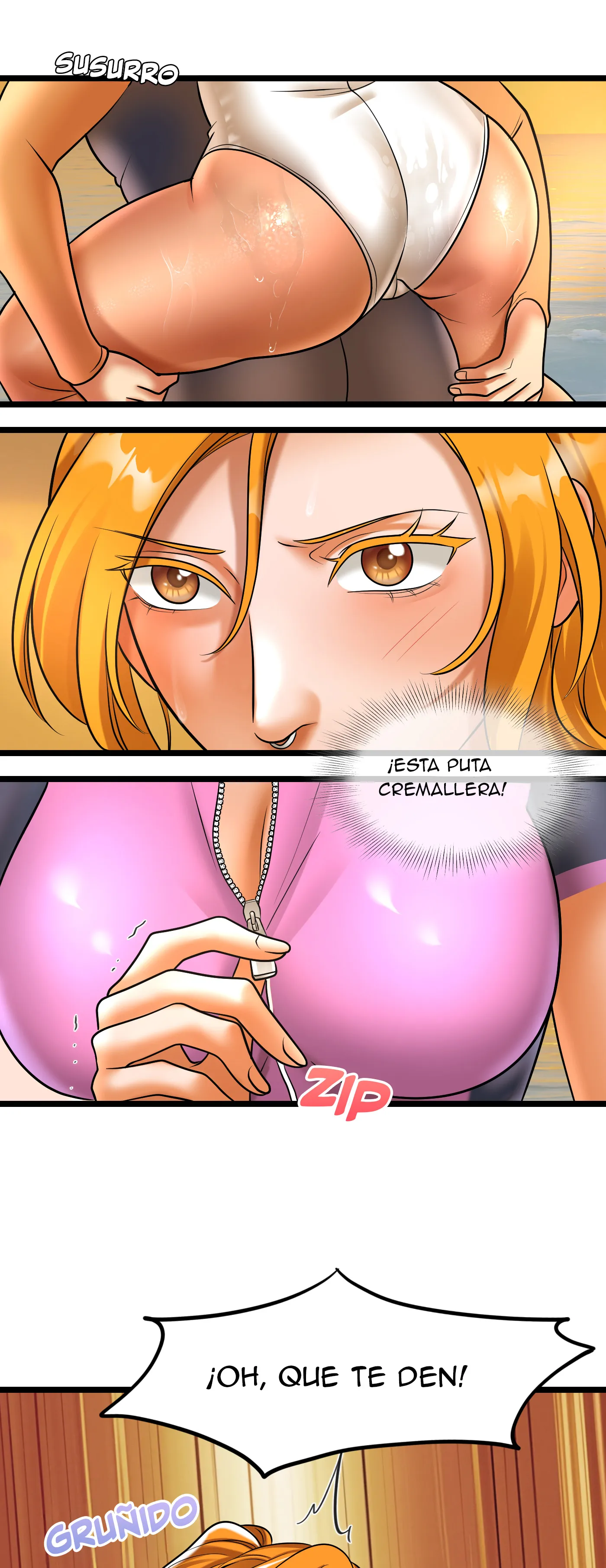 Vacaciones De Primavera Con Hermanastra (Sin censura) Capitulo 8 página 7