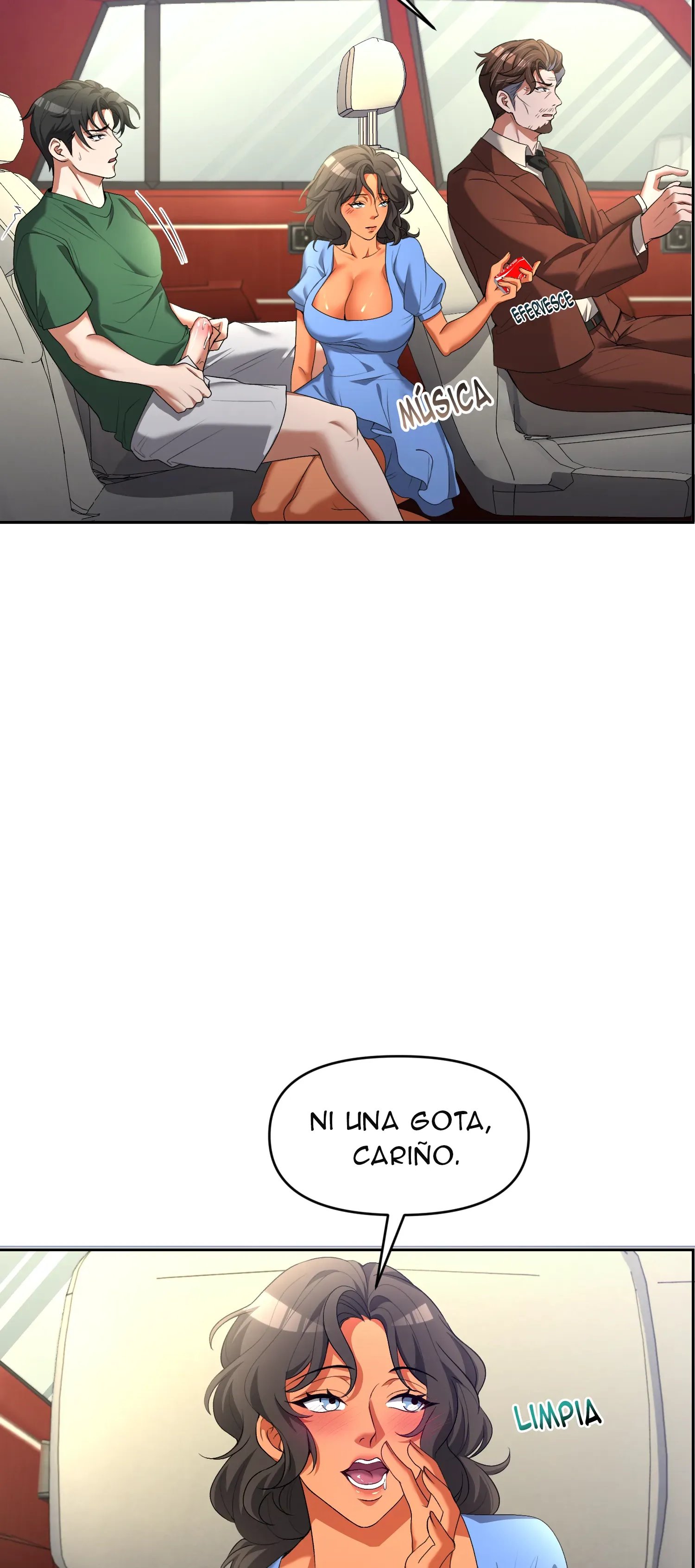 Viaje En El Asiento Trasero Con Mi Madrastra (Sin censura) Capitulo 4 página 42