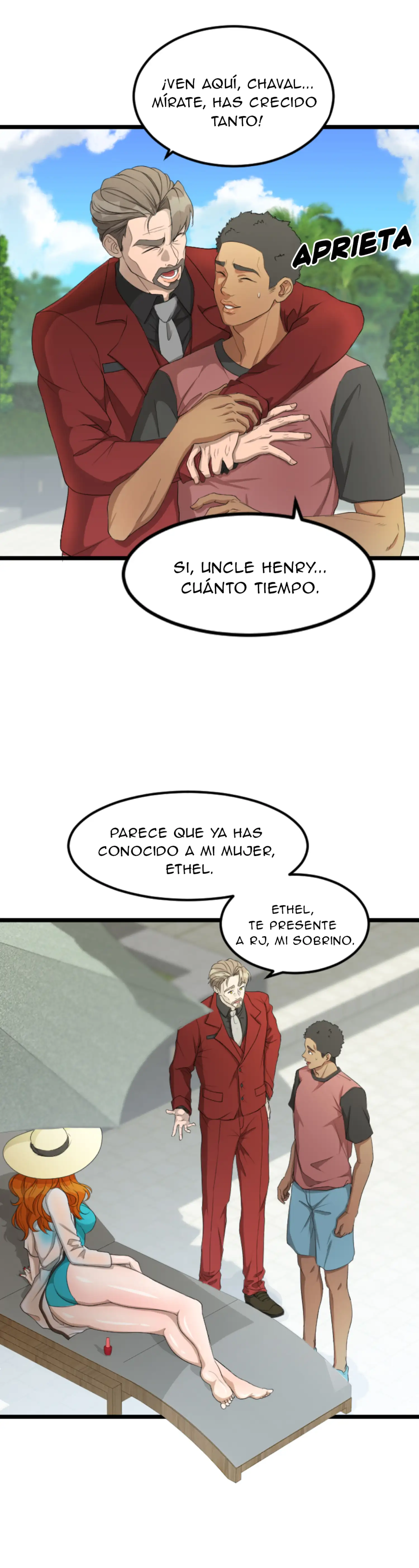 Vacaciones Húmedas (Sin censura) Capitulo 2 página 8