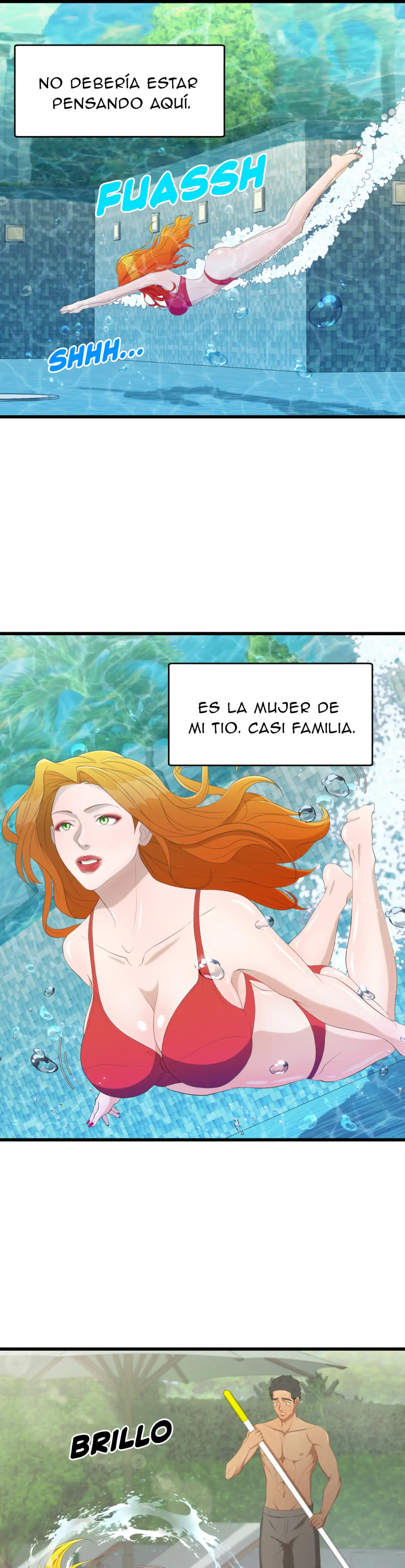 Vacaciones Húmedas (Sin censura) Capitulo 3 página 7