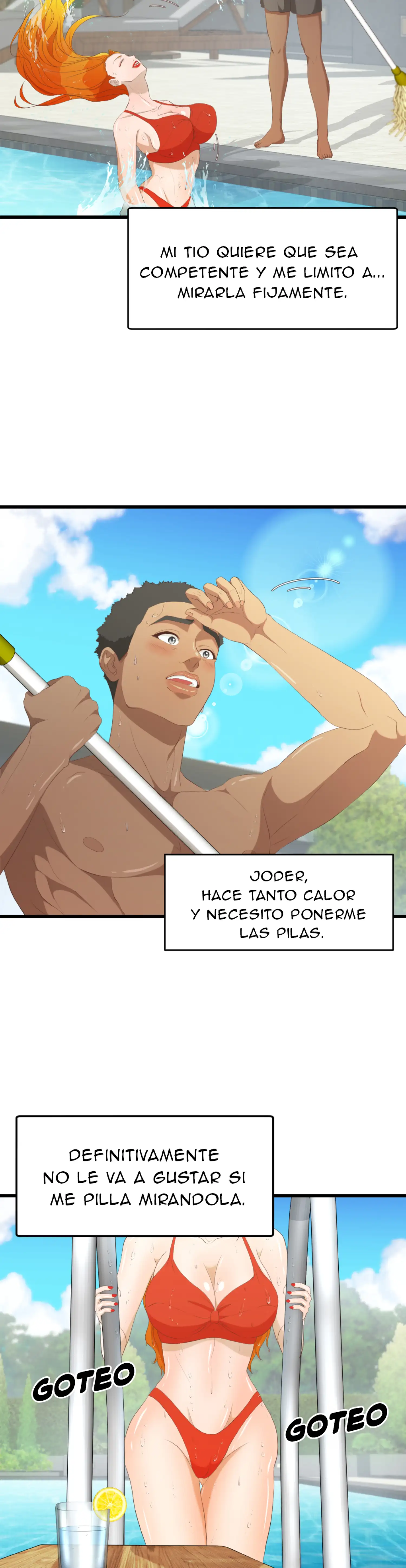 Vacaciones Húmedas (Sin censura) Capitulo 3 página 8