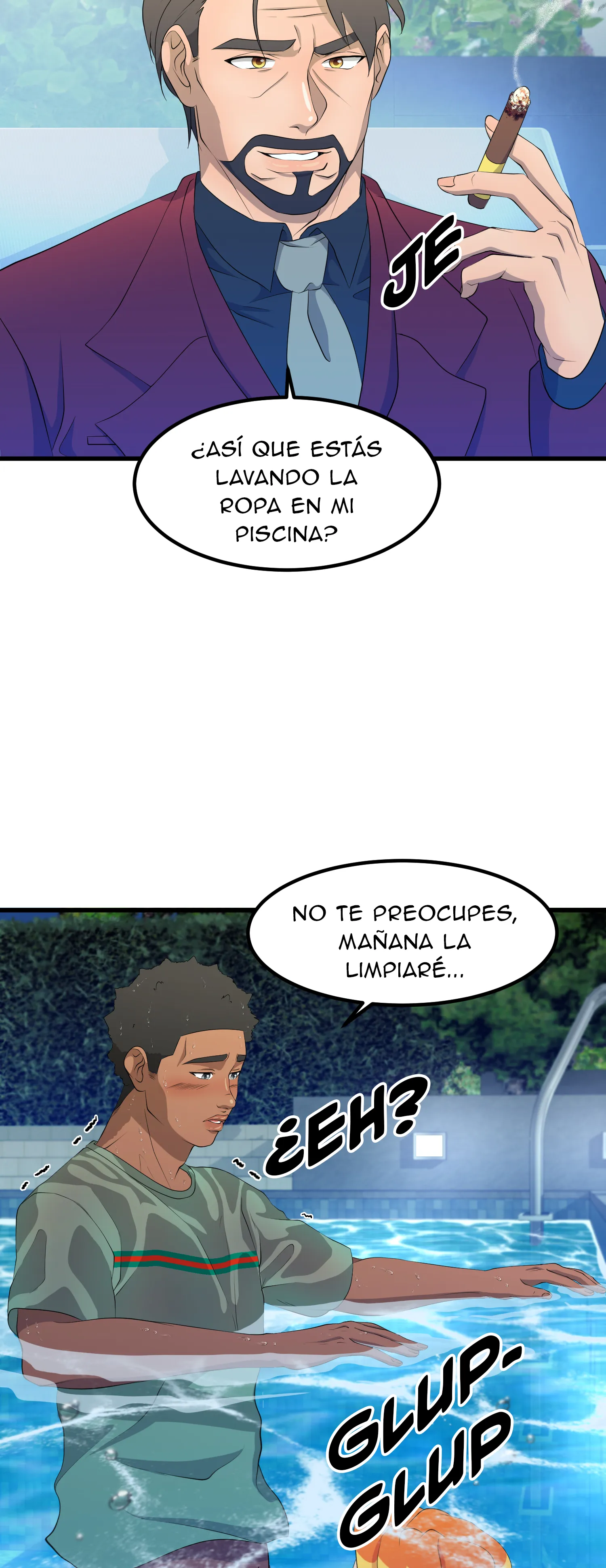 Vacaciones Húmedas (Sin censura) Capitulo 9 página 8
