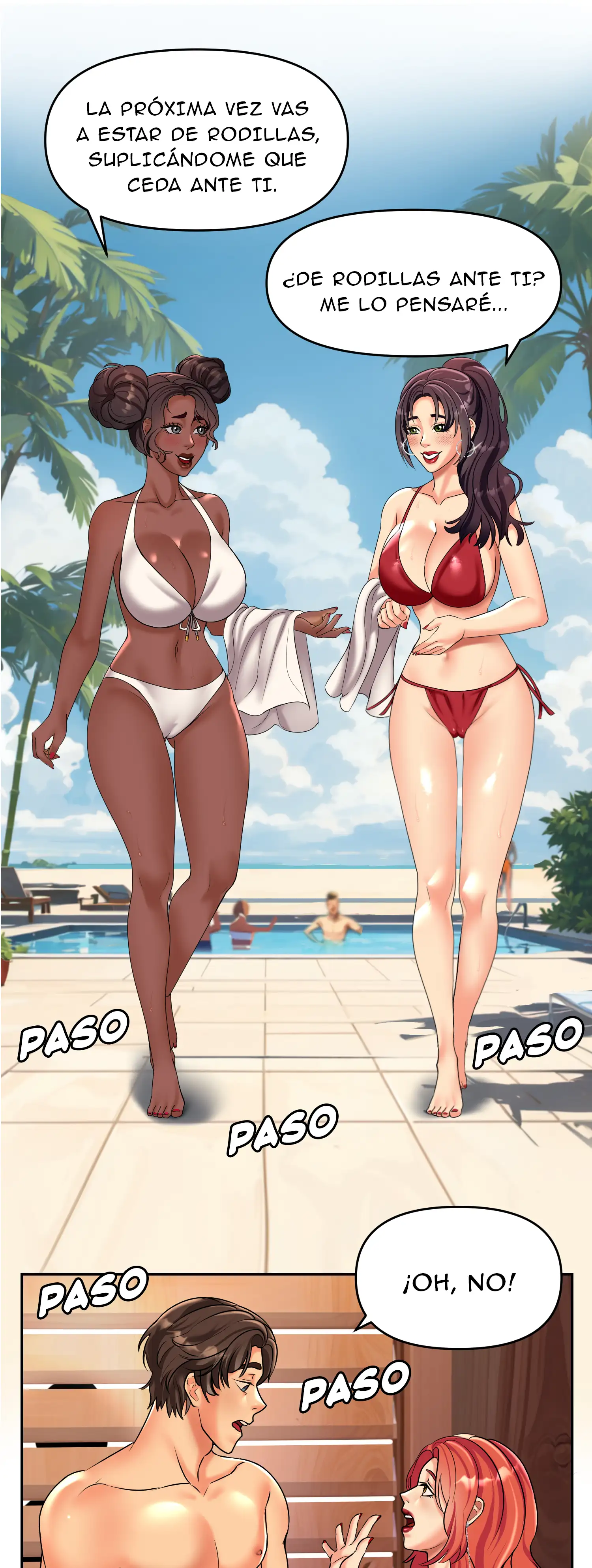 Luna de miel con mi suegra (Sin censura) Capitulo 10 página 32