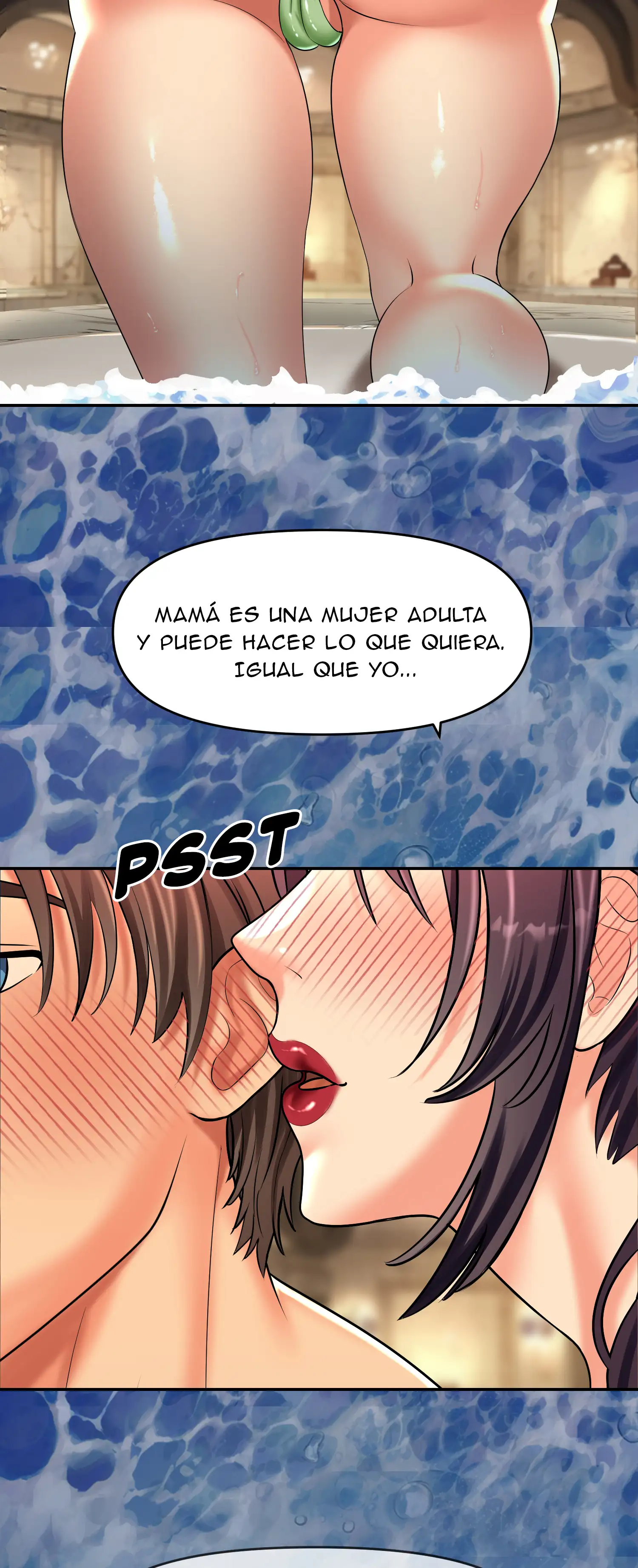 Luna de miel con mi suegra (Sin censura) Capitulo 11 página 37