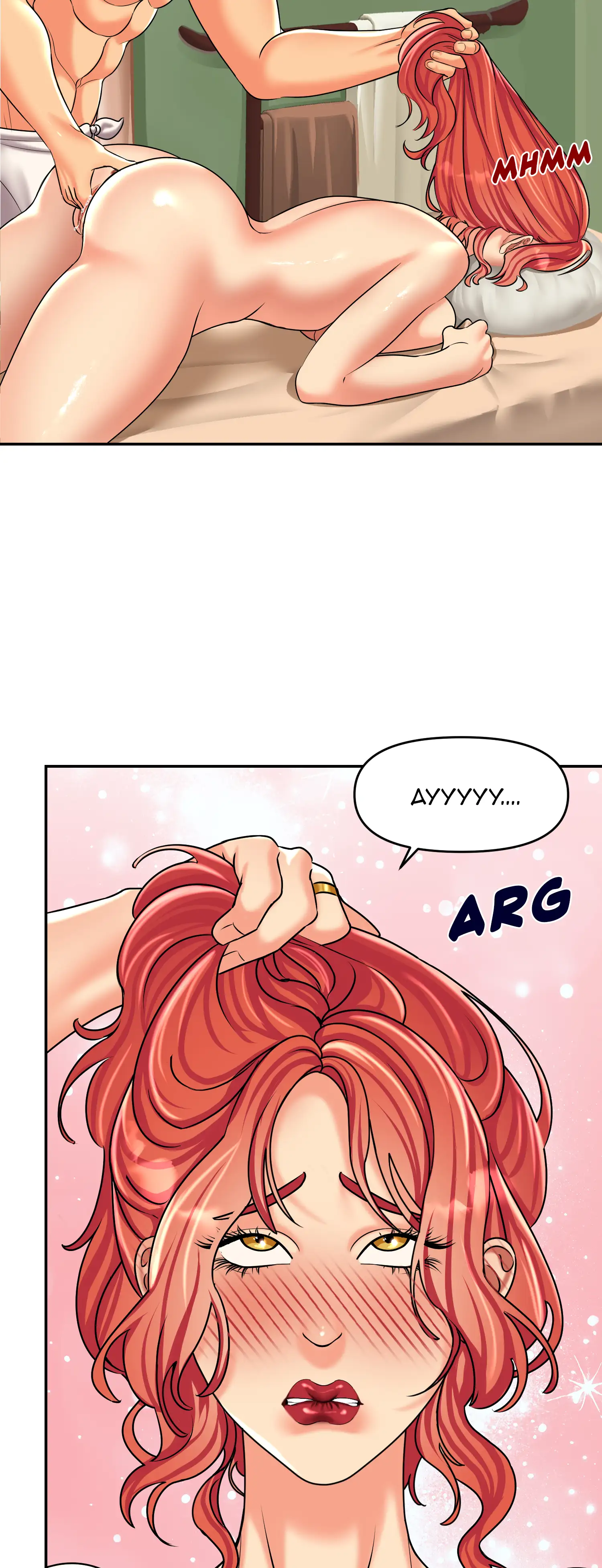 Luna de miel con mi suegra (Sin censura) Capitulo 12 página 35