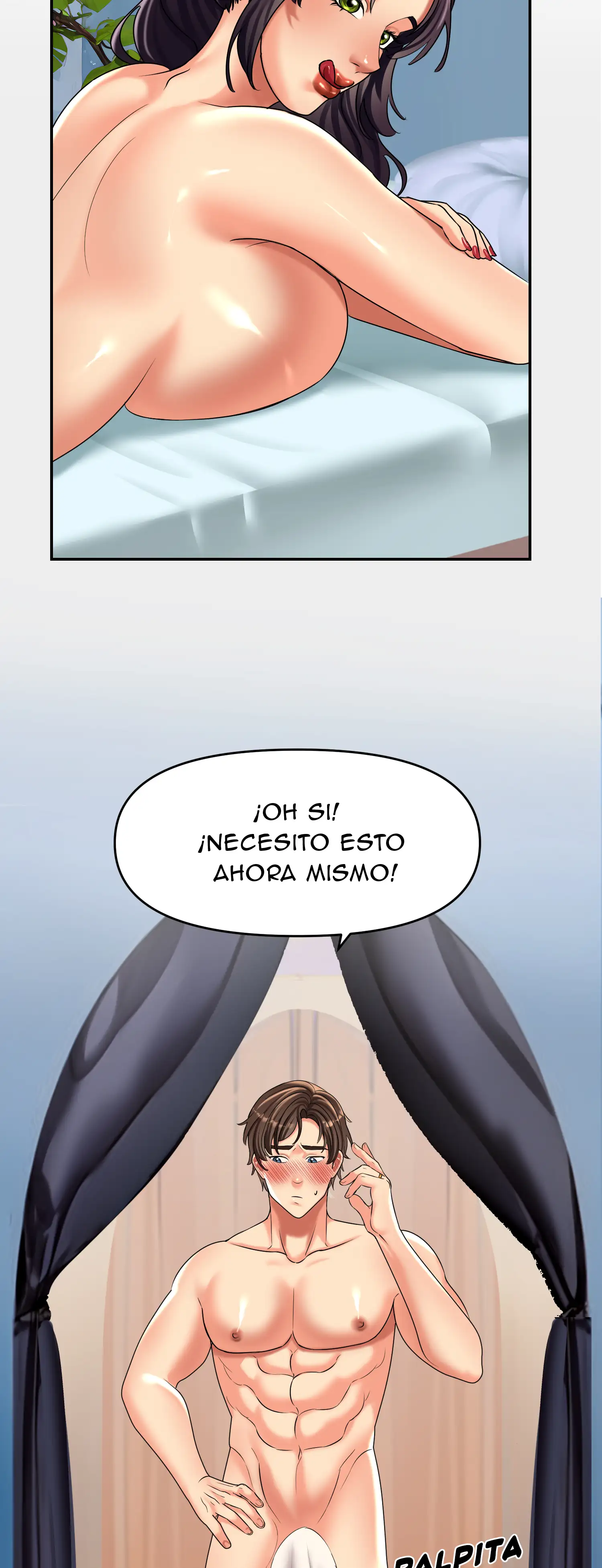 Luna de miel con mi suegra (Sin censura) Capitulo 12 página 43