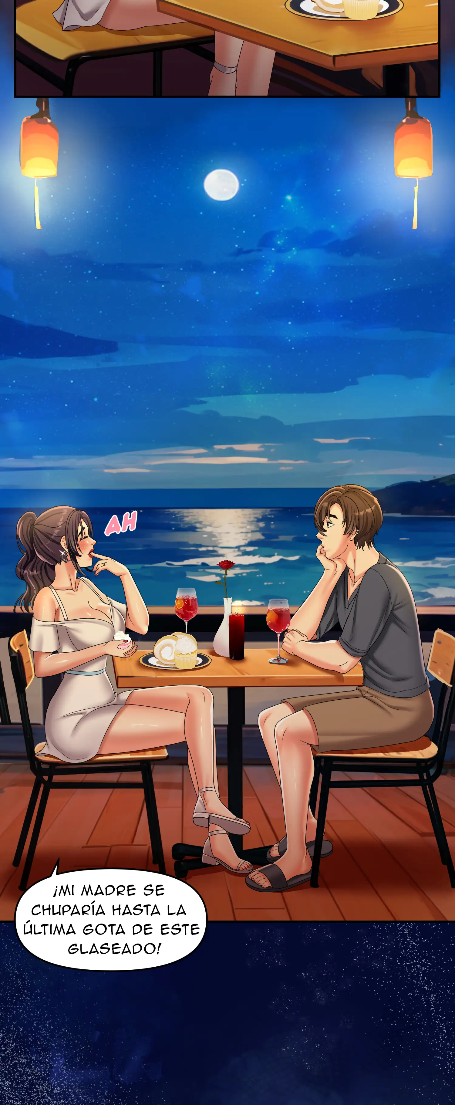 Luna de miel con mi suegra (Sin censura) Capitulo 13 página 34
