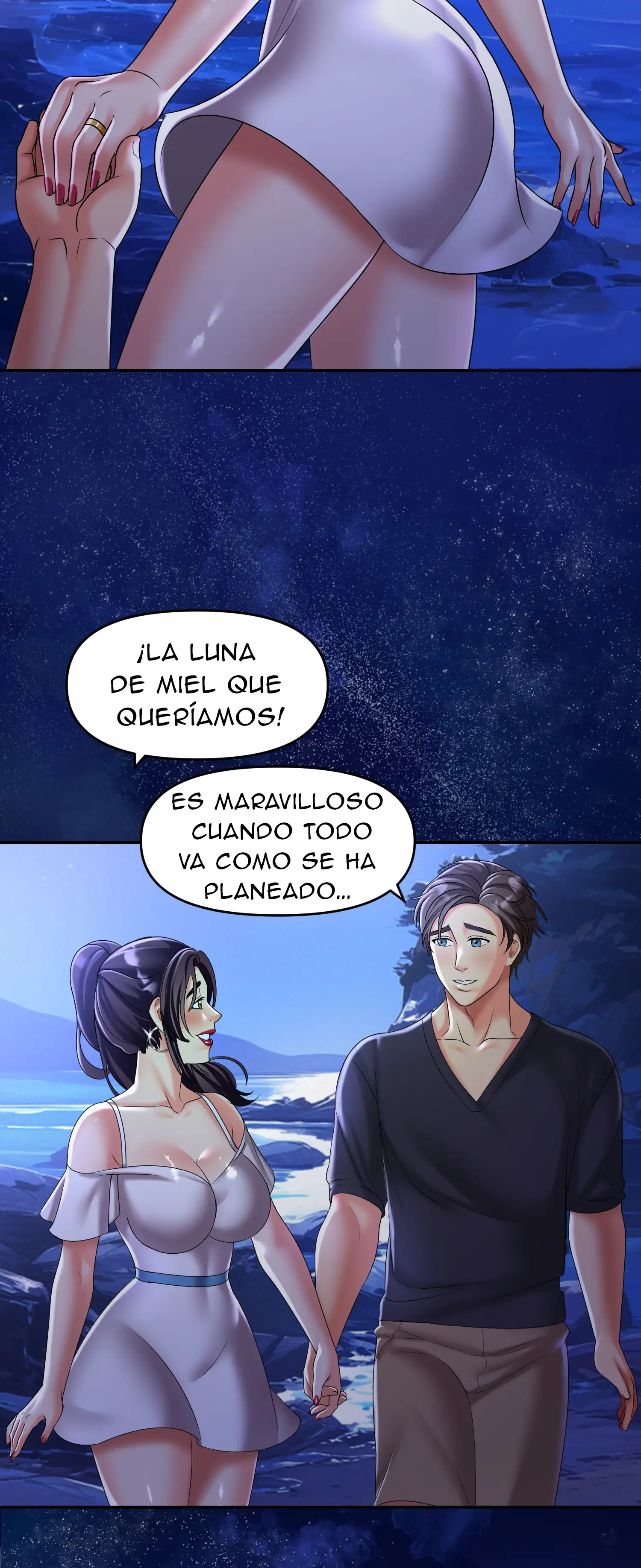 Luna de miel con mi suegra (Sin censura) Capitulo 13 página 44