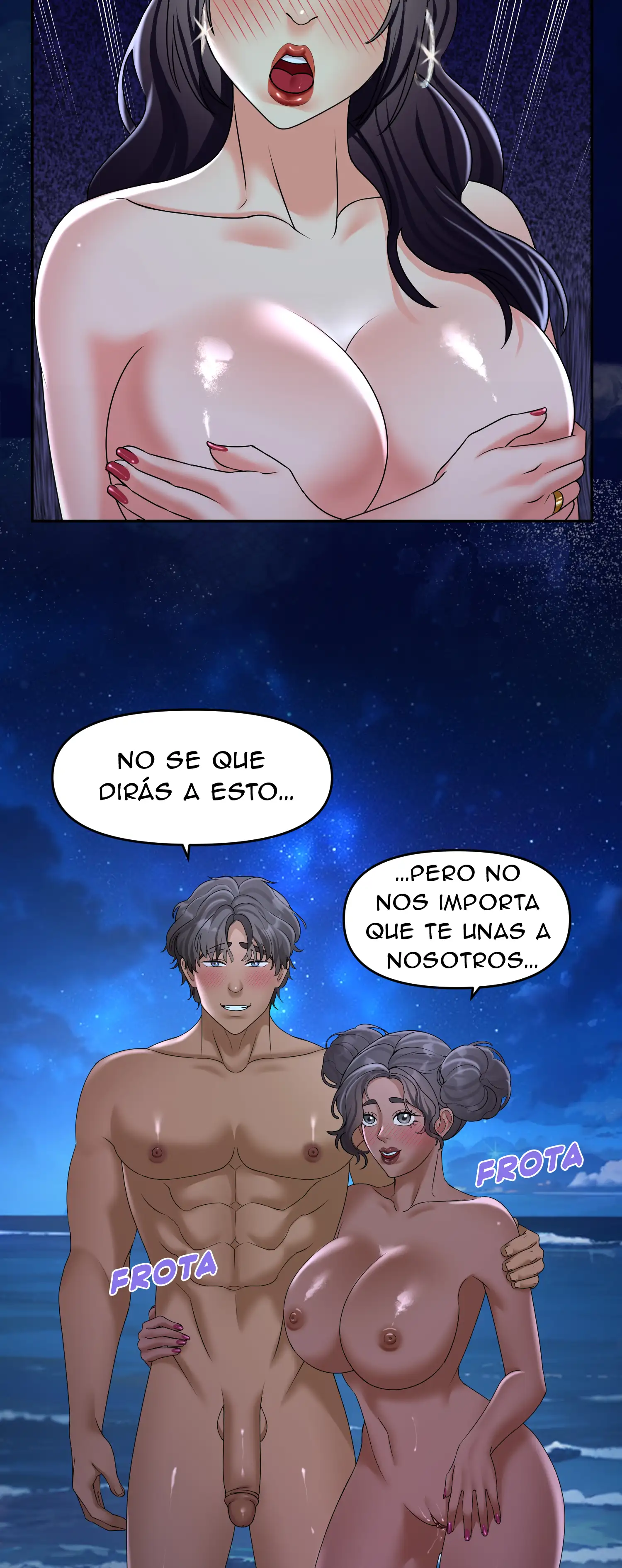 Luna de miel con mi suegra (Sin censura) Capitulo 14 página 41