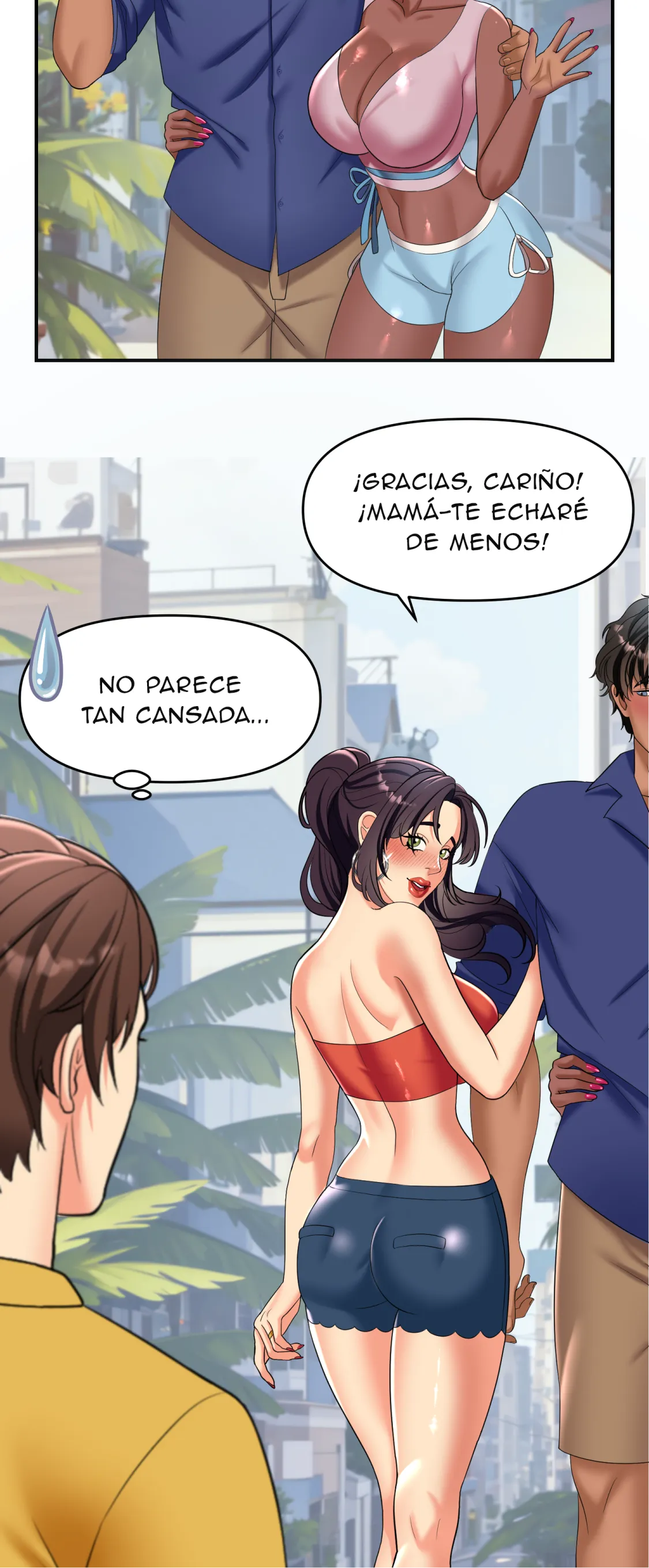 Luna de miel con mi suegra (Sin censura) Capitulo 16 página 21