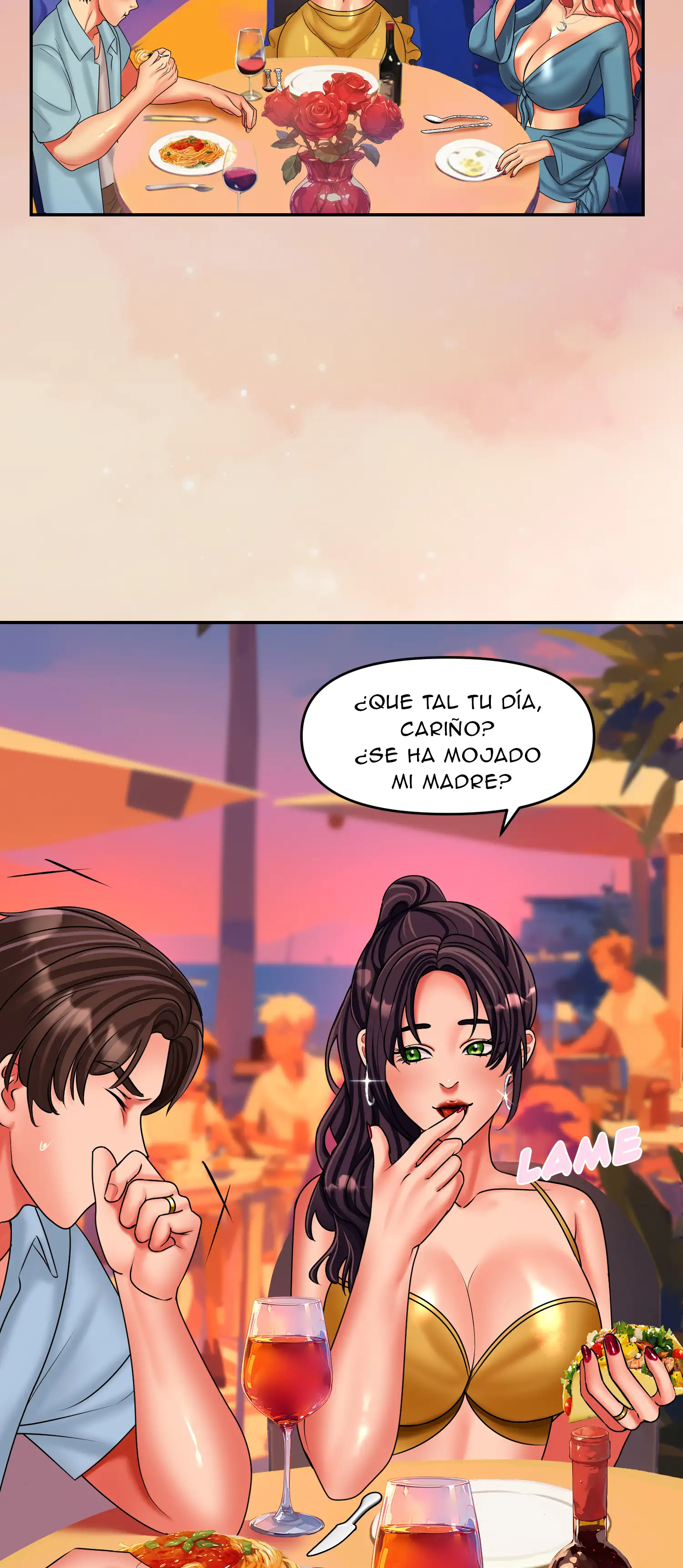 Luna de miel con mi suegra (Sin censura) Capitulo 5 página 34