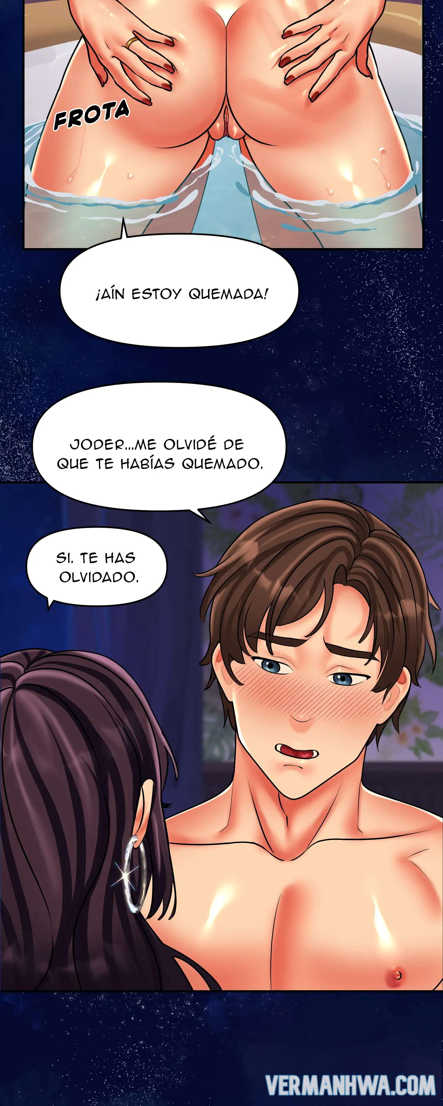 Luna de miel con mi suegra (Sin censura) Capitulo 6 página 36