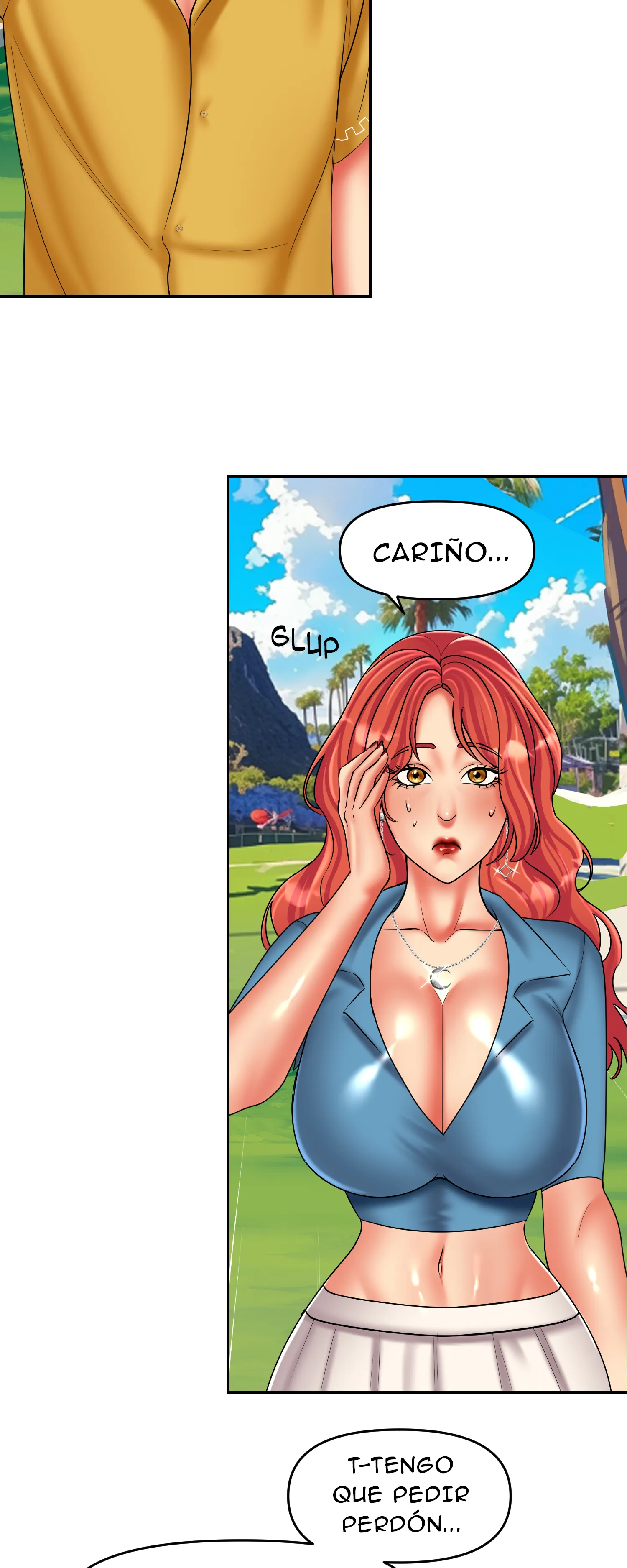 Luna de miel con mi suegra (Sin censura) Capitulo 7 página 23