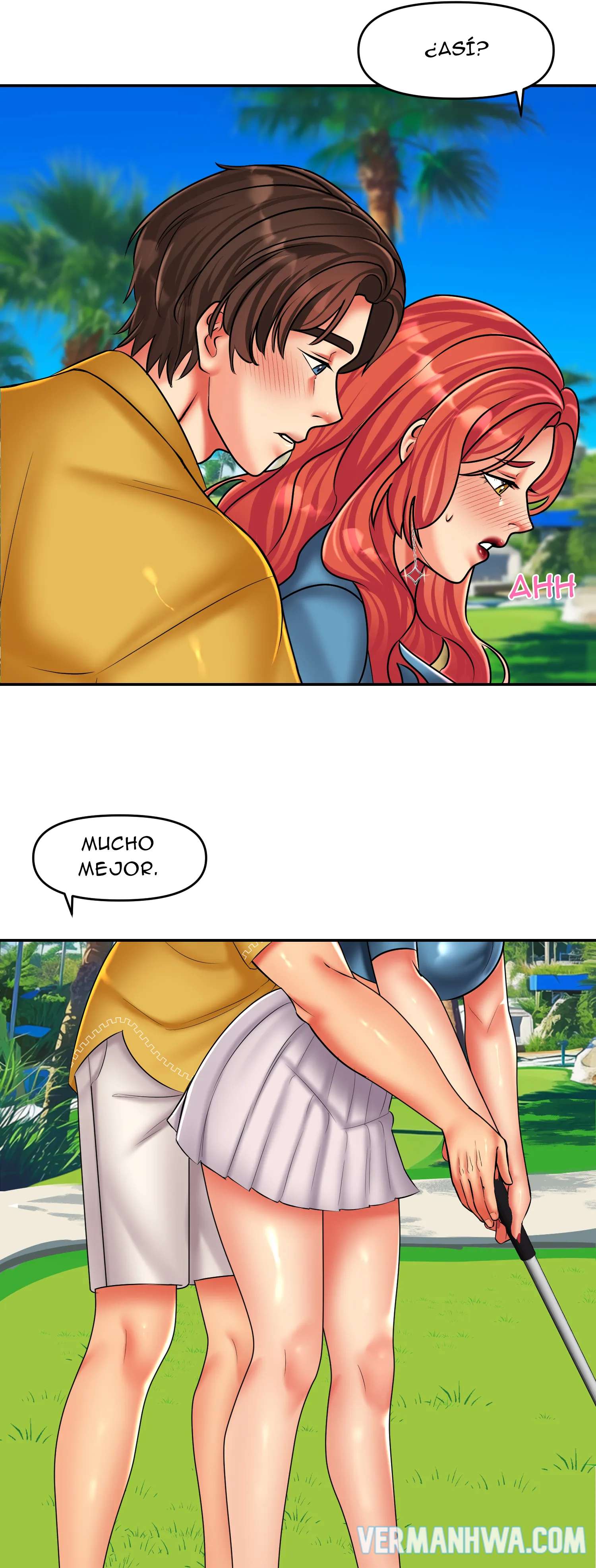 Luna de miel con mi suegra (Sin censura) Capitulo 7 página 36
