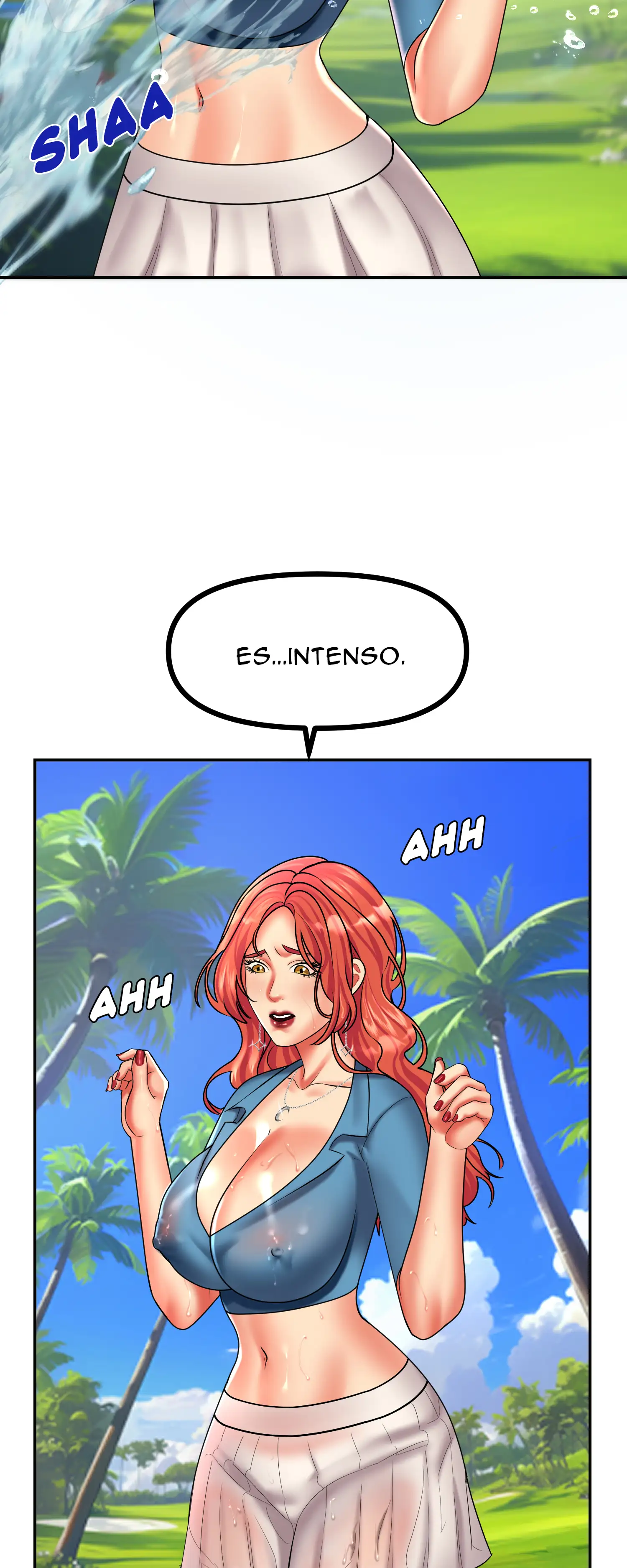 Luna de miel con mi suegra (Sin censura) Capitulo 8 página 27