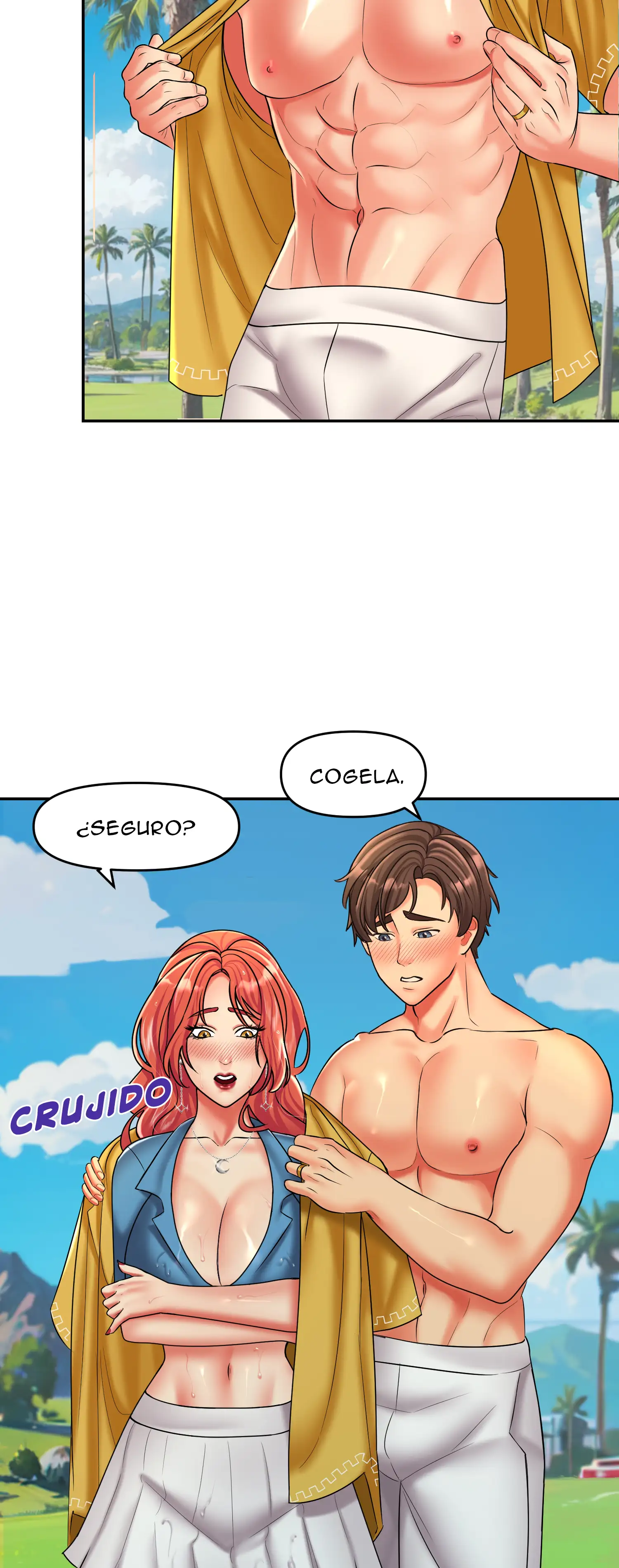 Luna de miel con mi suegra (Sin censura) Capitulo 8 página 34
