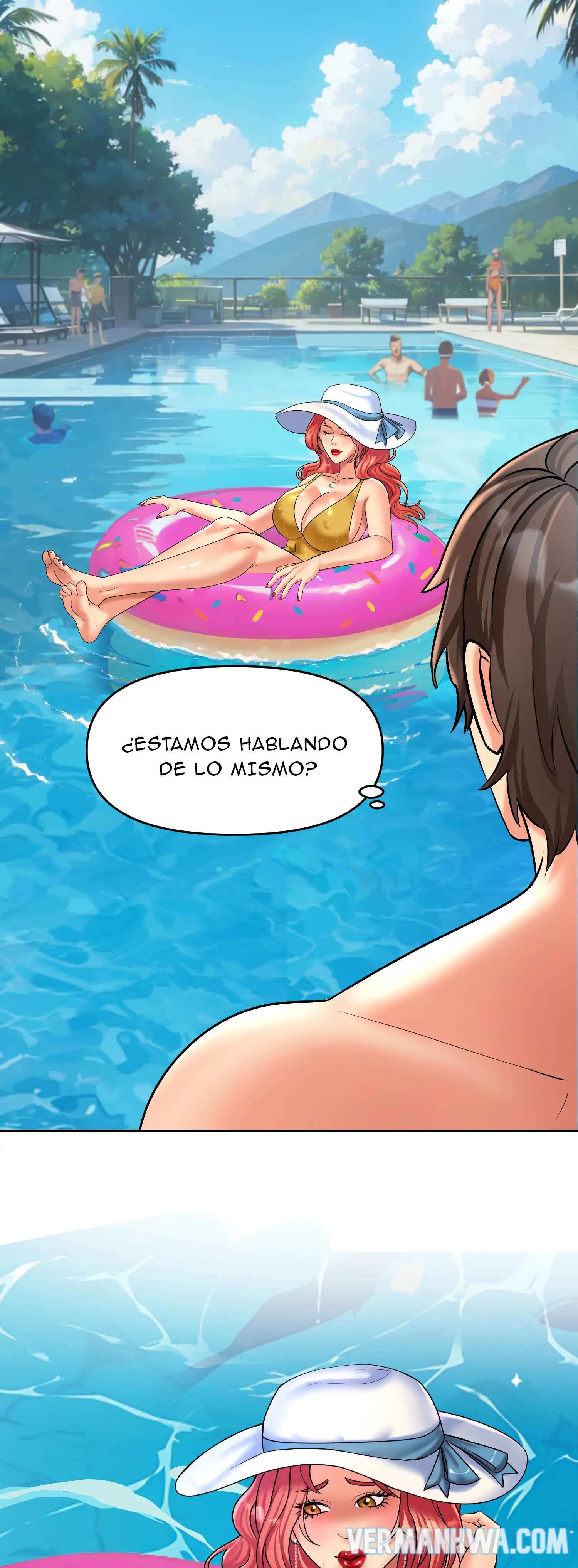 Luna de miel con mi suegra (Sin censura) Capitulo 9 página 33