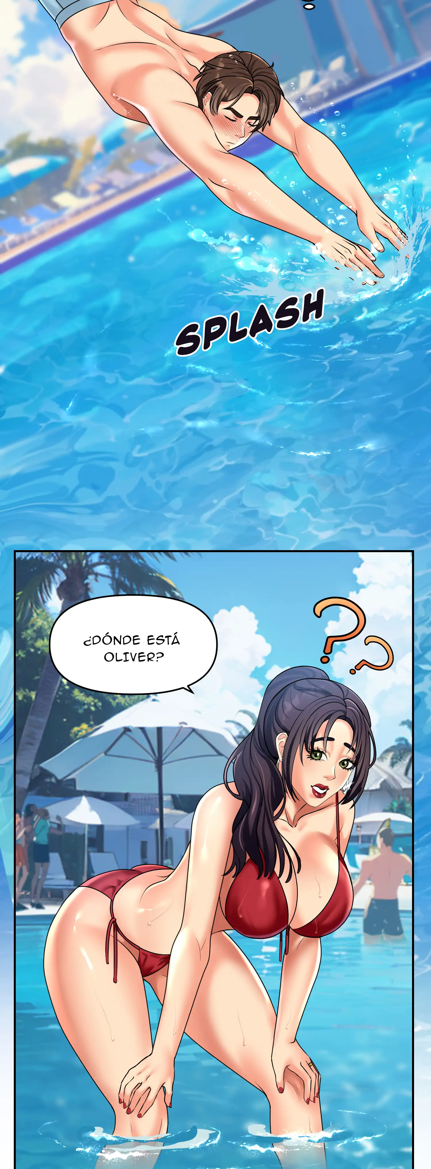 Luna de miel con mi suegra (Sin censura) Capitulo 9 página 37