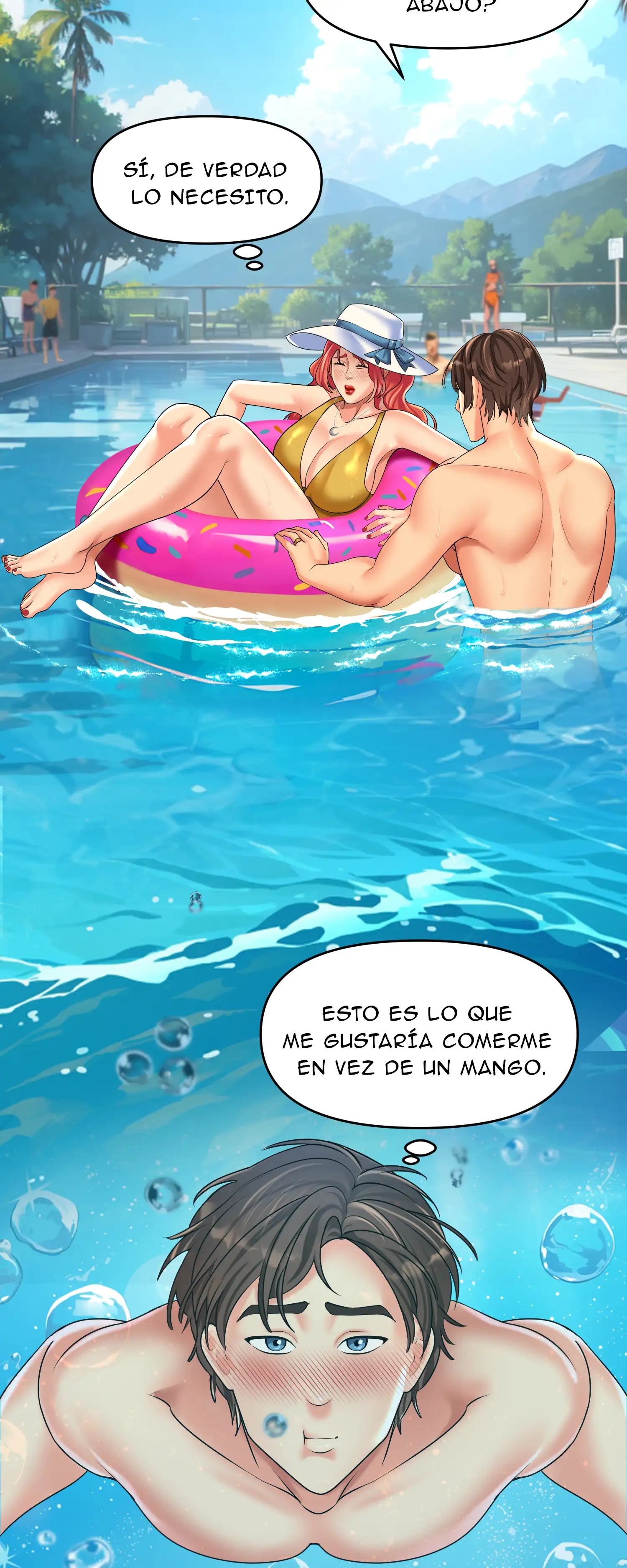 Luna de miel con mi suegra (Sin censura) Capitulo 9 página 42
