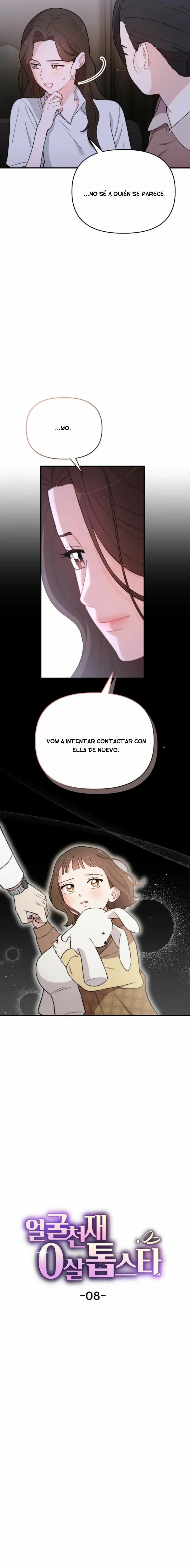 Rostro prodigioso, estrella top de 0 años Capitulo 8 página 3