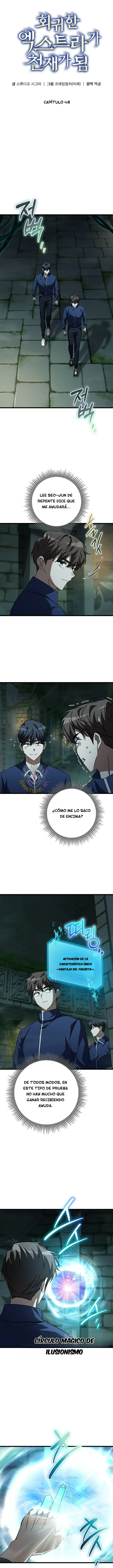 El Extra Reencarnado se Vuelve un Genio Capitulo 48 página 3