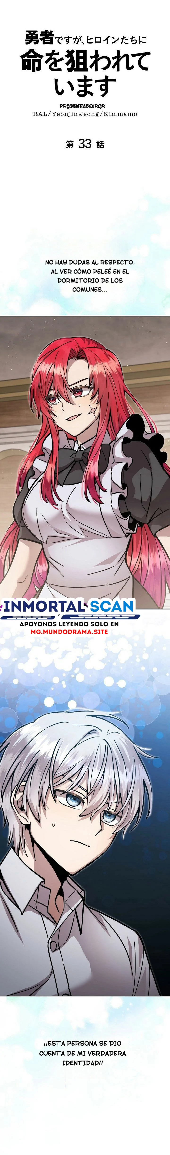 Las Heroínas Principales Están Tratando de Matarme Capitulo 33 página 2