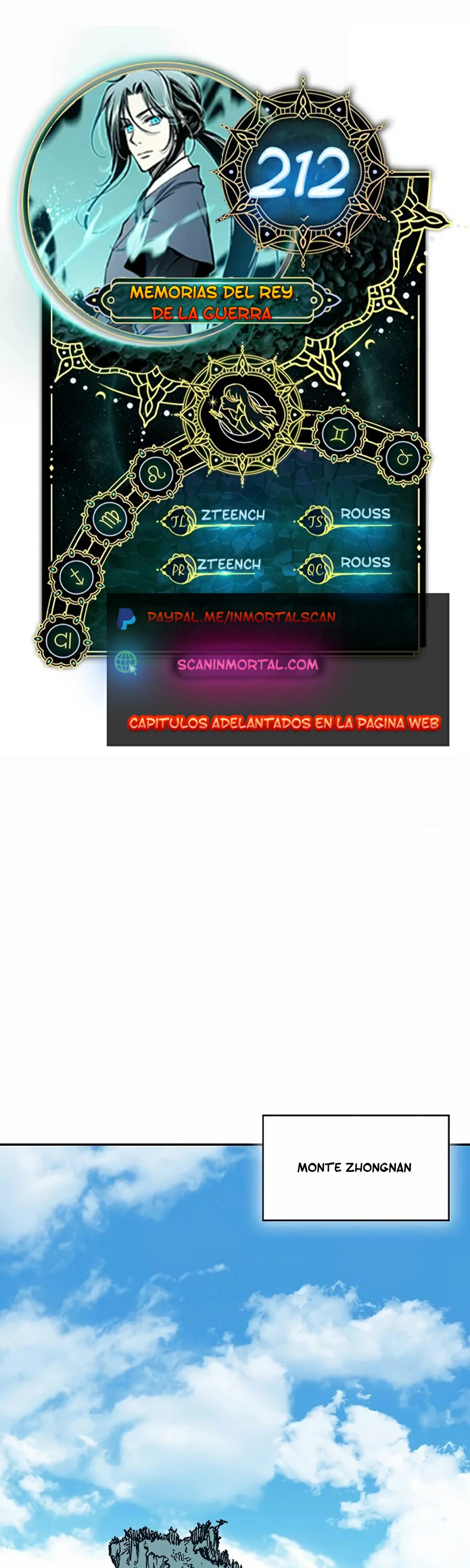 Memorias del Rey de la Guerra Capitulo 212 página 3
