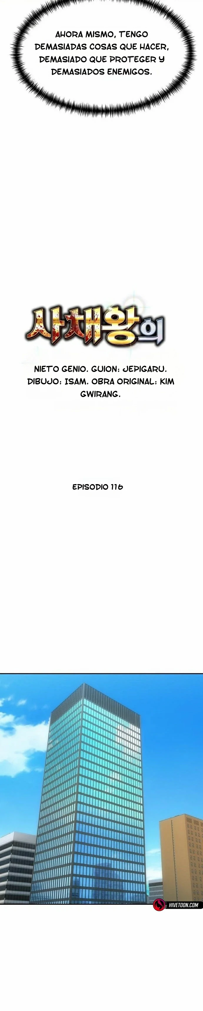 Genio Nieto Del Rey De Los Prestamistas Capitulo 116 página 14