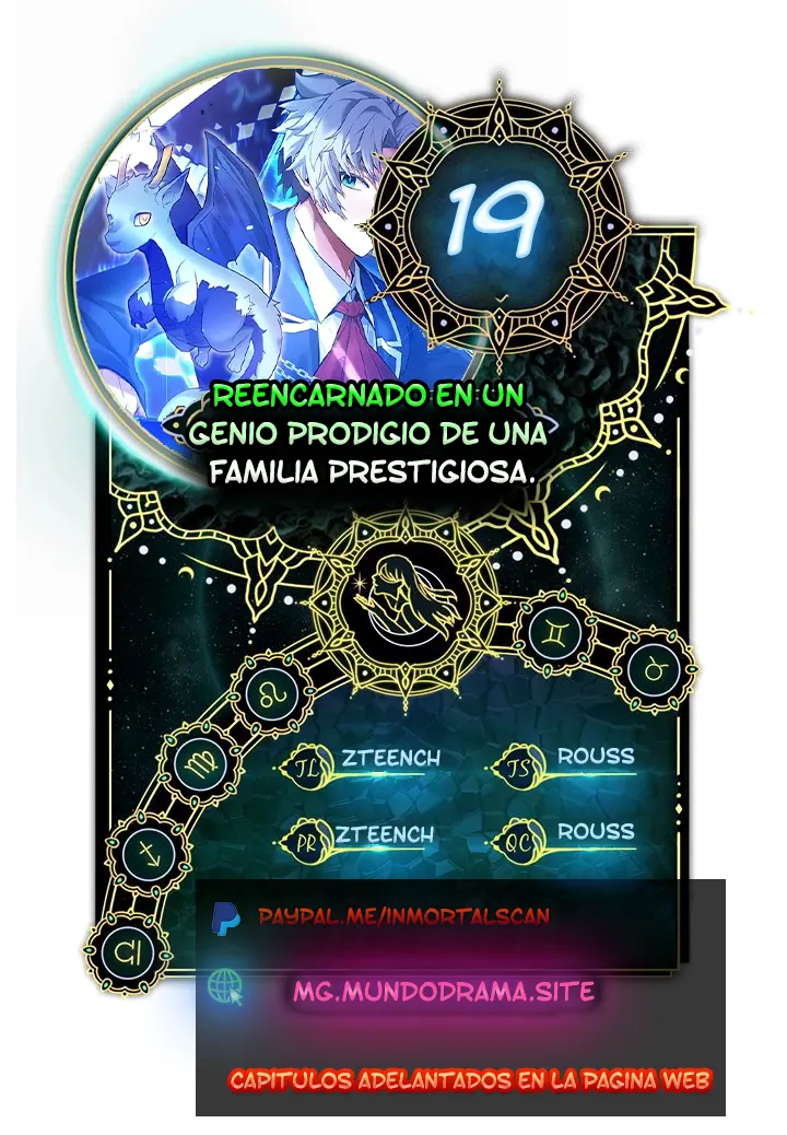 Reencarnado en un genio prodigio de una familia prestigiosa Capitulo 19 página 2