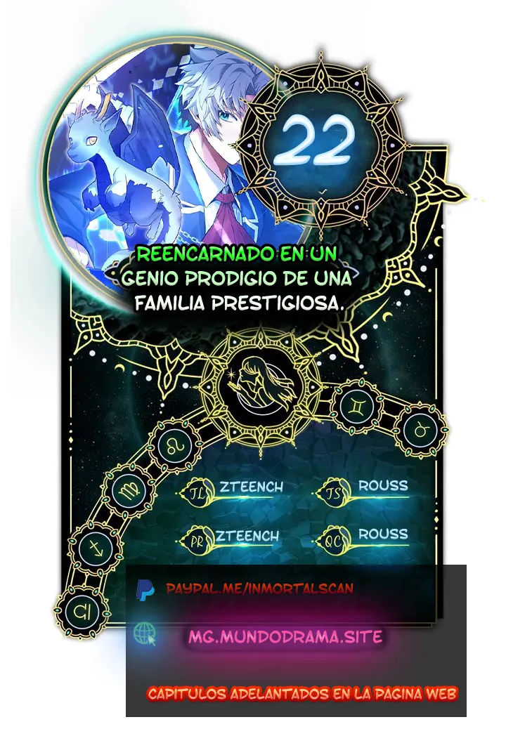 Reencarnado en un genio prodigio de una familia prestigiosa Capitulo 22 página 2