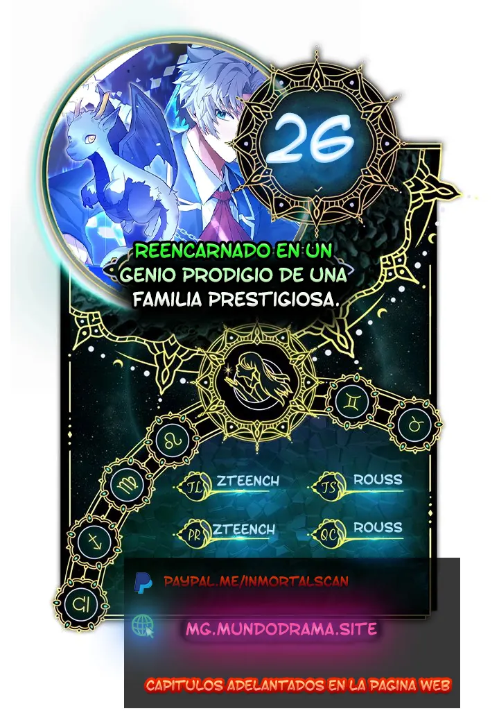 Reencarnado en un genio prodigio de una familia prestigiosa Capitulo 26 página 2