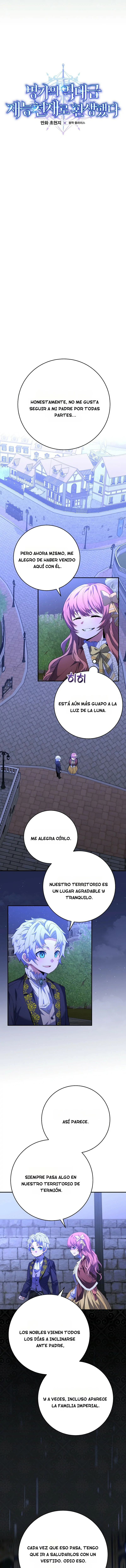 Reencarnado en un genio prodigio de una familia prestigiosa Capitulo 4 página 5
