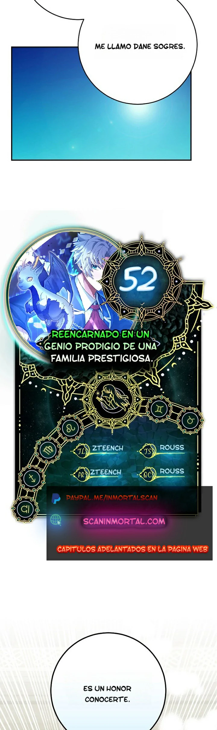 Reencarnado en un genio prodigio de una familia prestigiosa Capitulo 52 página 2
