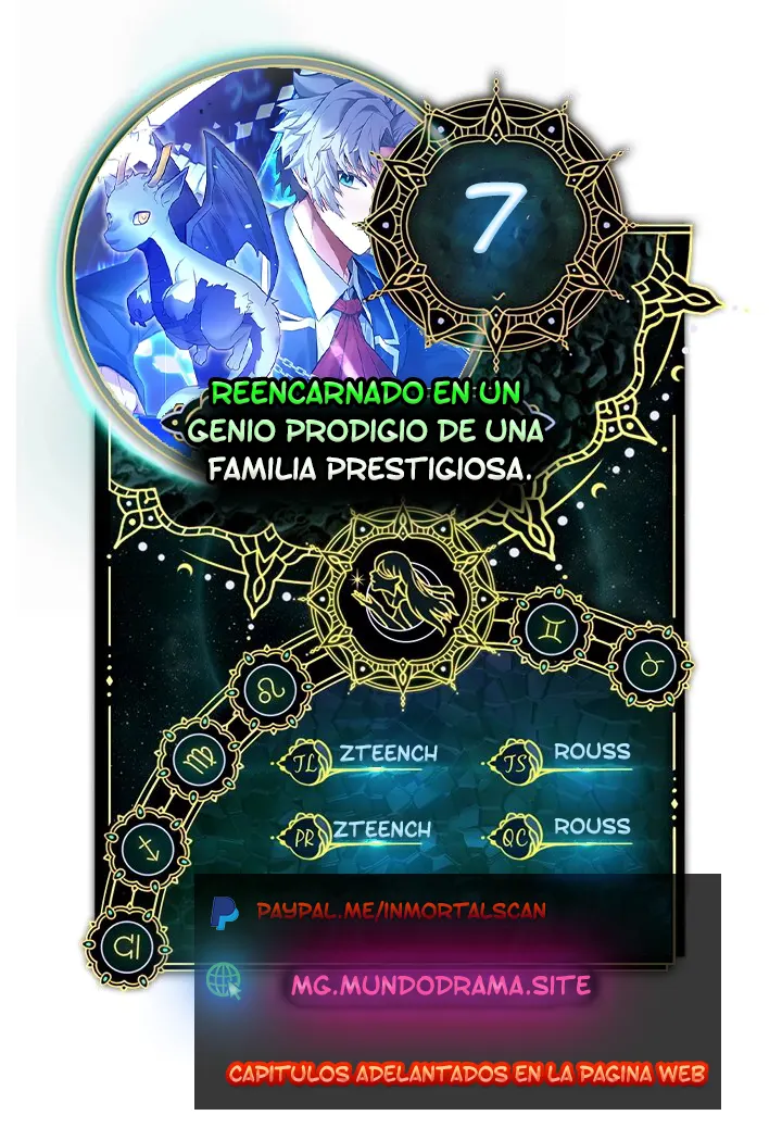 Reencarnado en un genio prodigio de una familia prestigiosa Capitulo 7 página 2