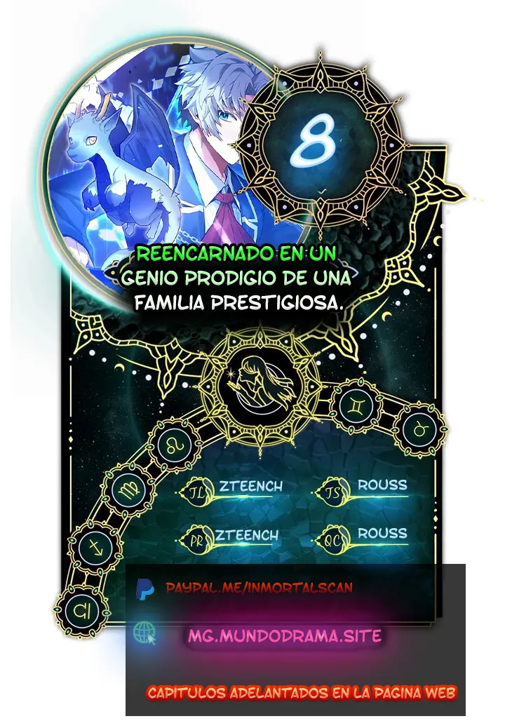 Reencarnado en un genio prodigio de una familia prestigiosa Capitulo 8 página 2