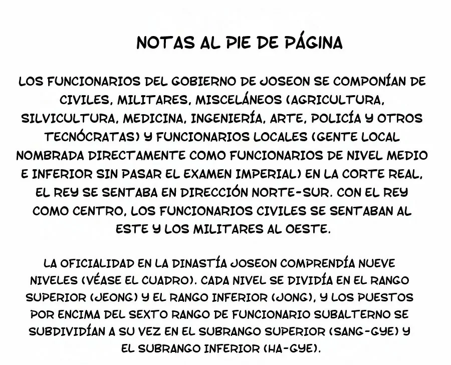CORPORACIÓN NEGRA: JOSEON Capitulo 20 página 19