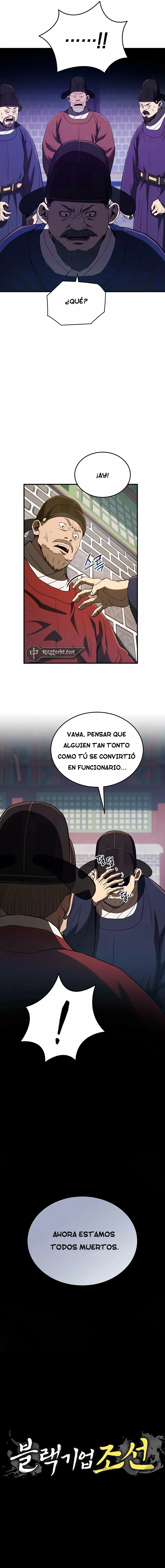 CORPORACIÓN NEGRA: JOSEON Capitulo 23 página 5
