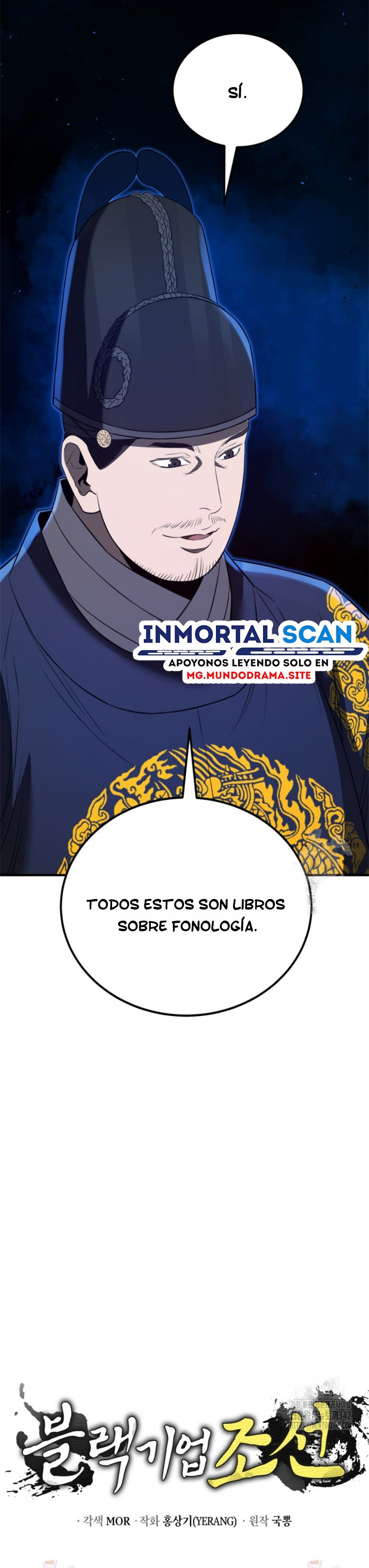 CORPORACIÓN NEGRA: JOSEON Capitulo 49 página 13