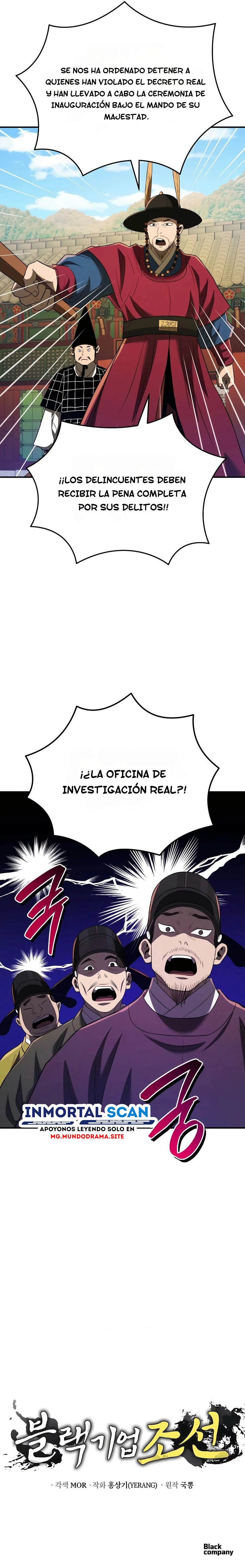 CORPORACIÓN NEGRA: JOSEON Capitulo 52 página 20