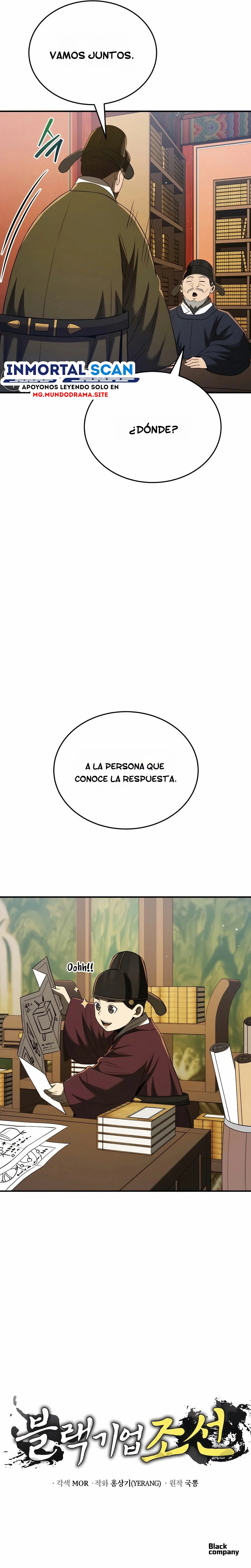 CORPORACIÓN NEGRA: JOSEON Capitulo 54 página 19