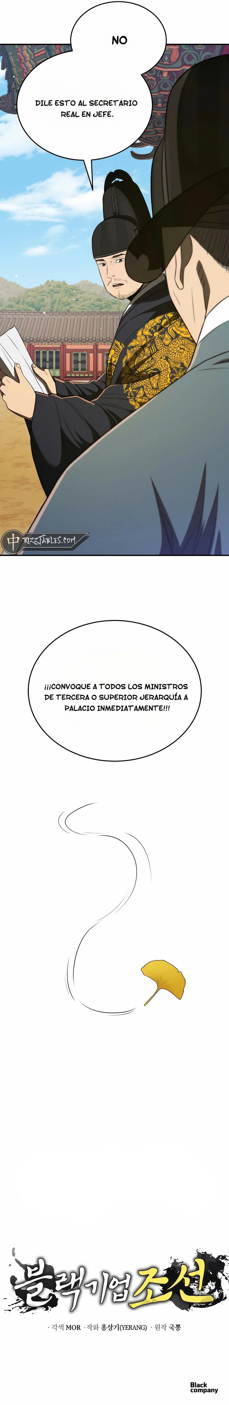 CORPORACIÓN NEGRA: JOSEON Capitulo 55 página 19
