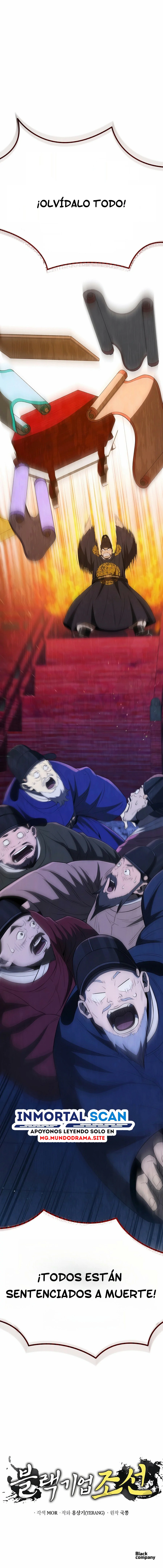 CORPORACIÓN NEGRA: JOSEON Capitulo 56 página 19