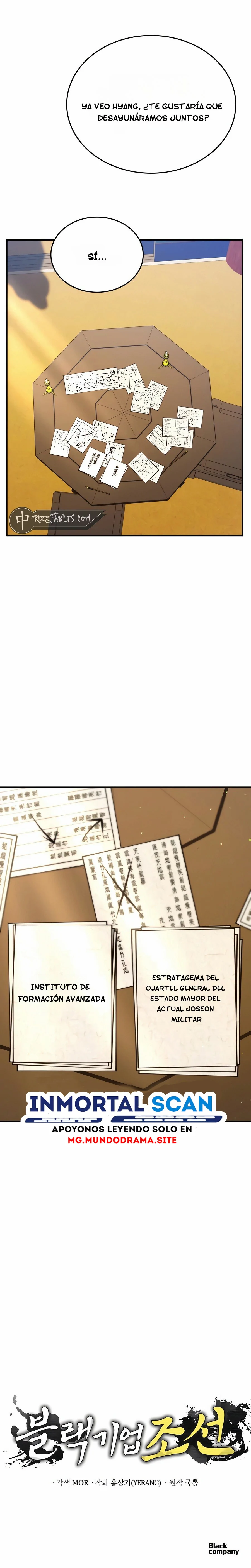 CORPORACIÓN NEGRA: JOSEON Capitulo 57 página 22
