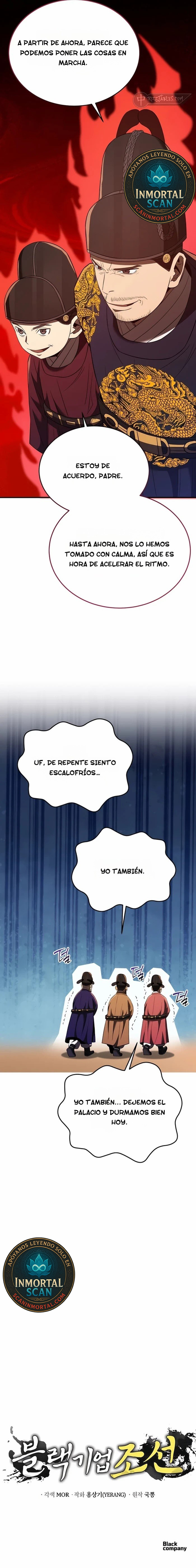CORPORACIÓN NEGRA: JOSEON Capitulo 69 página 13