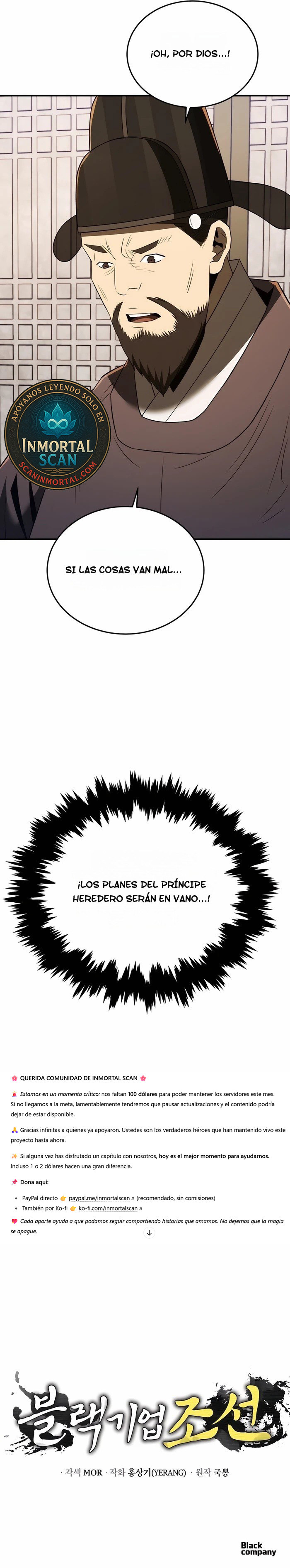 CORPORACIÓN NEGRA: JOSEON Capitulo 74 página 15