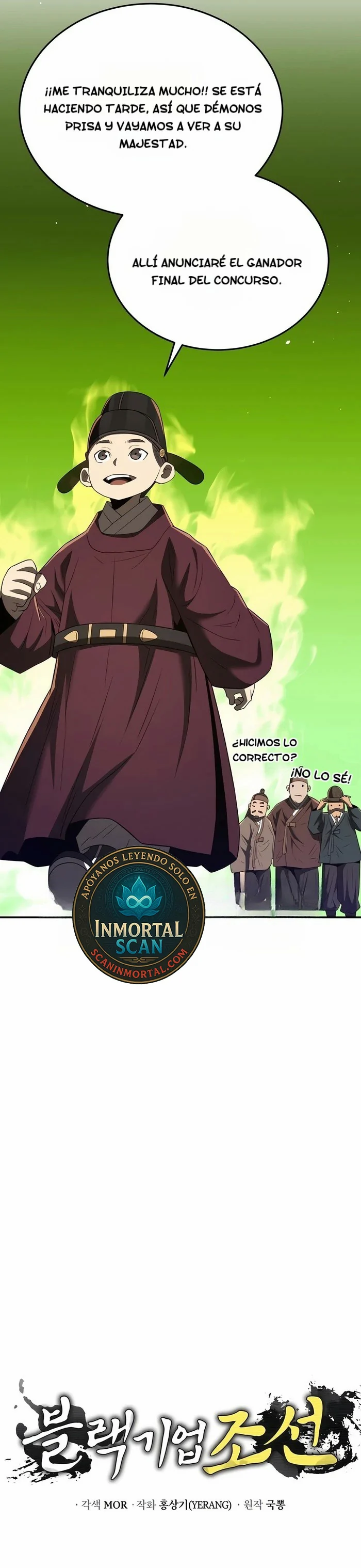 CORPORACIÓN NEGRA: JOSEON Capitulo 76 página 16