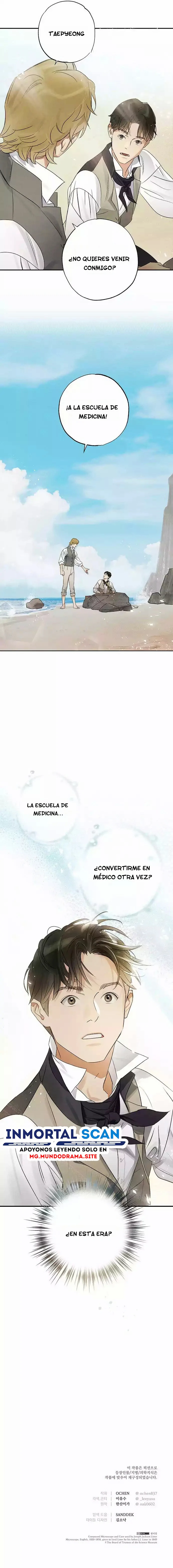 Un médico de pelo negro en el Reino Unido Capitulo 1 página 9
