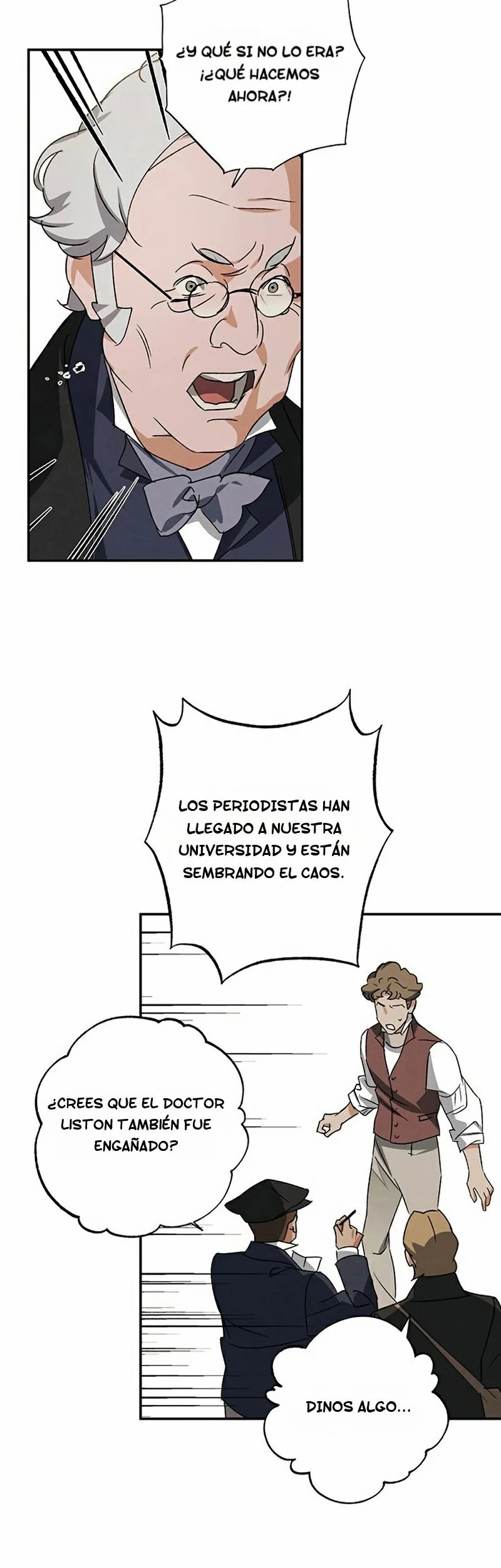 Un médico de pelo negro en el Reino Unido Capitulo 22 página 12