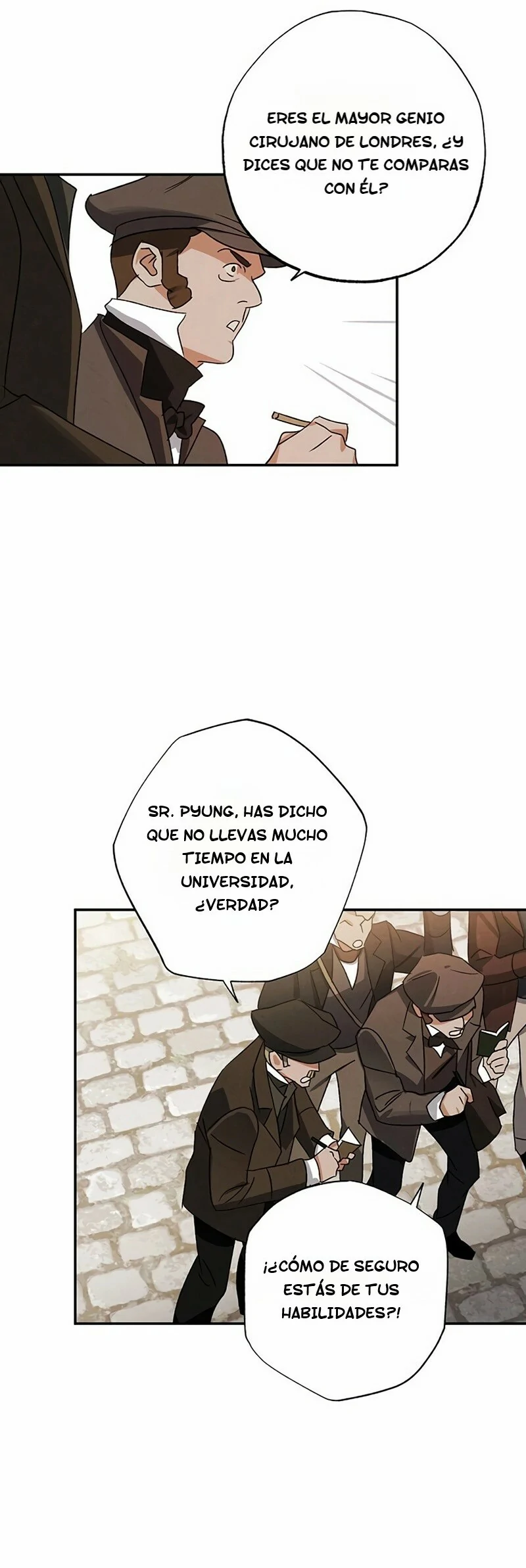 Un médico de pelo negro en el Reino Unido Capitulo 22 página 20